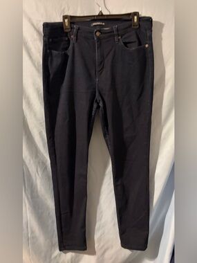 Calvin Klein - Dark Hise Rise Navy Slim Jeans